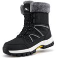 thumbnail image 1 of Ecetana Snow Boots for Women Mid-Calf Winter Boots Lace Up Non-Slip Outdoor Hiking Boots, 1 of 7