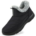 thumbnail image 1 of Ecetana Snow Boots for Women Winter Slip On Ankle Boots Waterproof Outdoor Anti Slip Shoes, 1 of 6