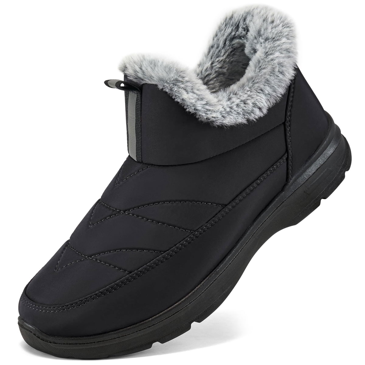 Women's Waterproof Slip-On Winter Ankle Snow Boots