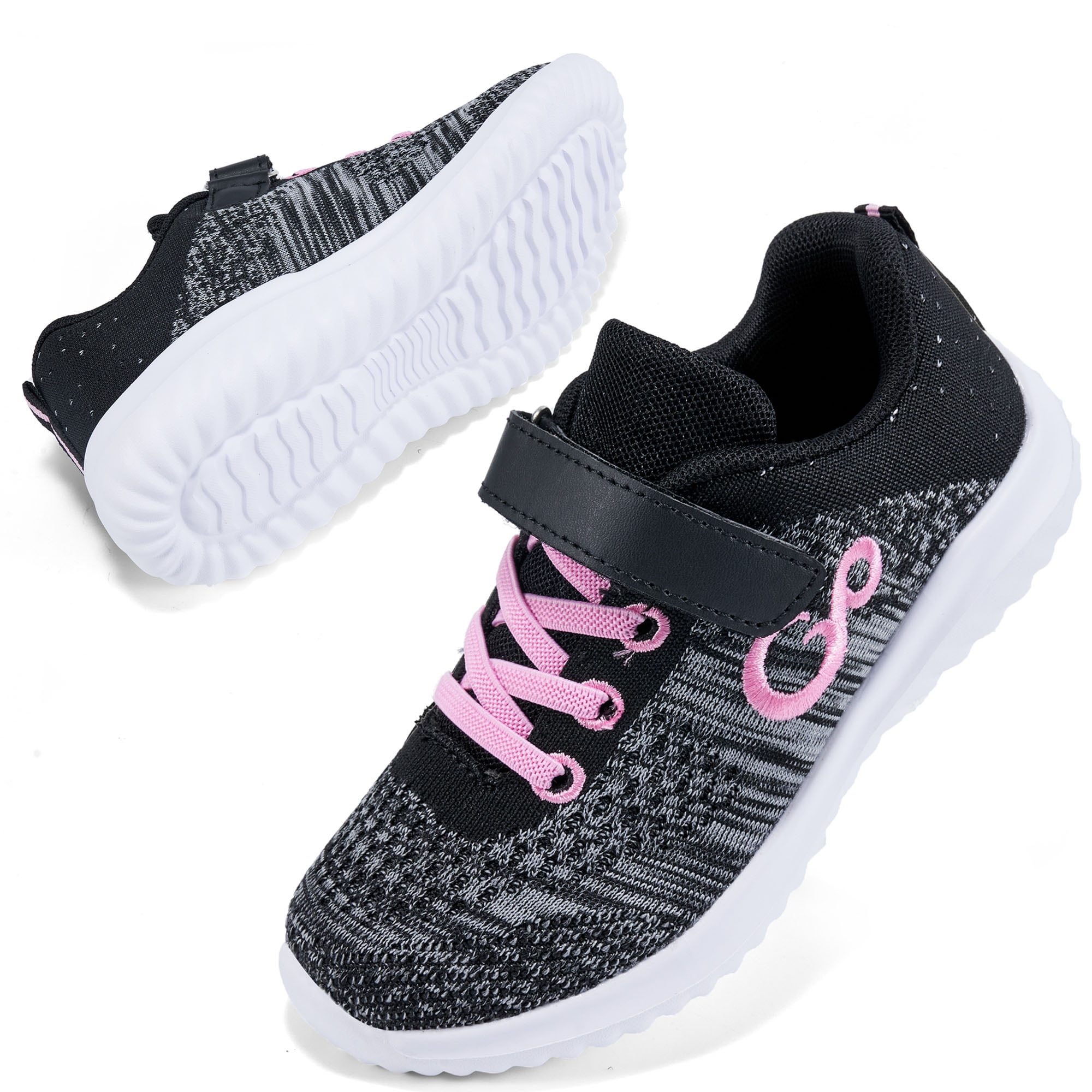 Ecetana Toddler Boys Girls Shoes Kids Breathable Mesh Casual Athletic Sneaker
