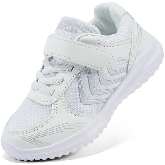 Ecetana Toddler Boys Girls Sneakers Kids Lightweight Breathable Tennis Walking Shoes