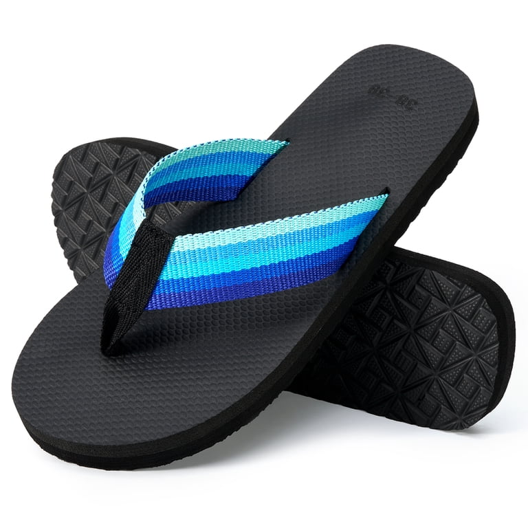 Ecetana Unisex Flip Flops Lightweight EVA Non-Slip Beach 