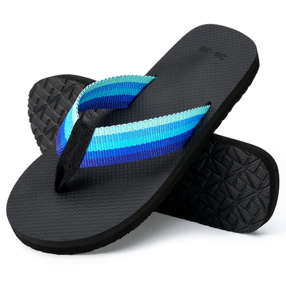 Ecetana Unisex Flip Flops Lightweight EVA Non-Slip Beach Casual Sandals Men Women Thong Sandals