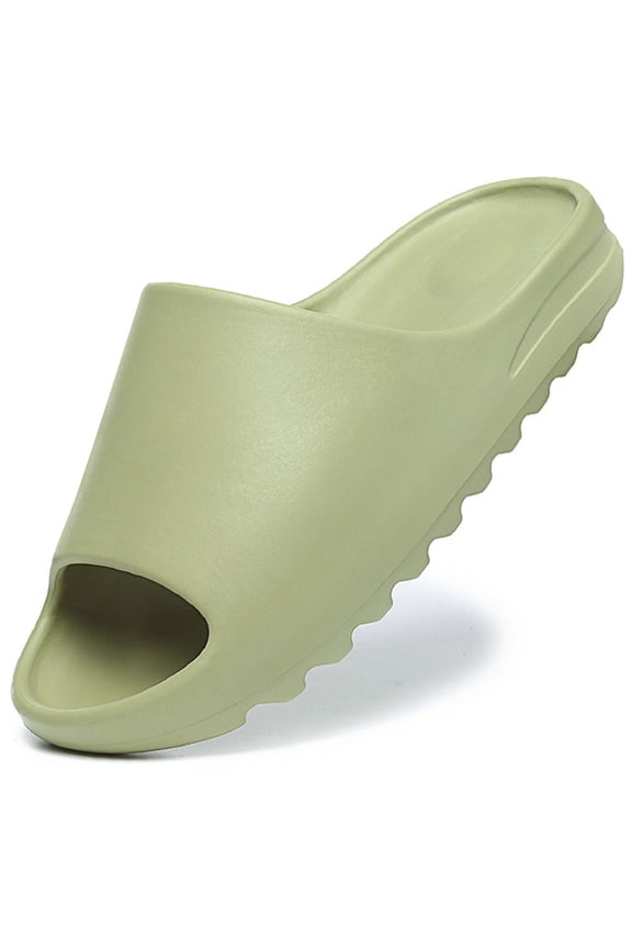 Unisex Slides Sandals Soft Thick Sole Non-Slip Pillow Sandals House Slides for Women Men
