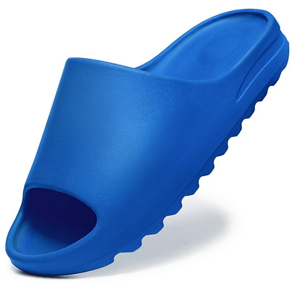 Ecetana Unisex Slides Sandals Soft Thick Sole Non-Slip Pillow Sandals House Slides for Women Men