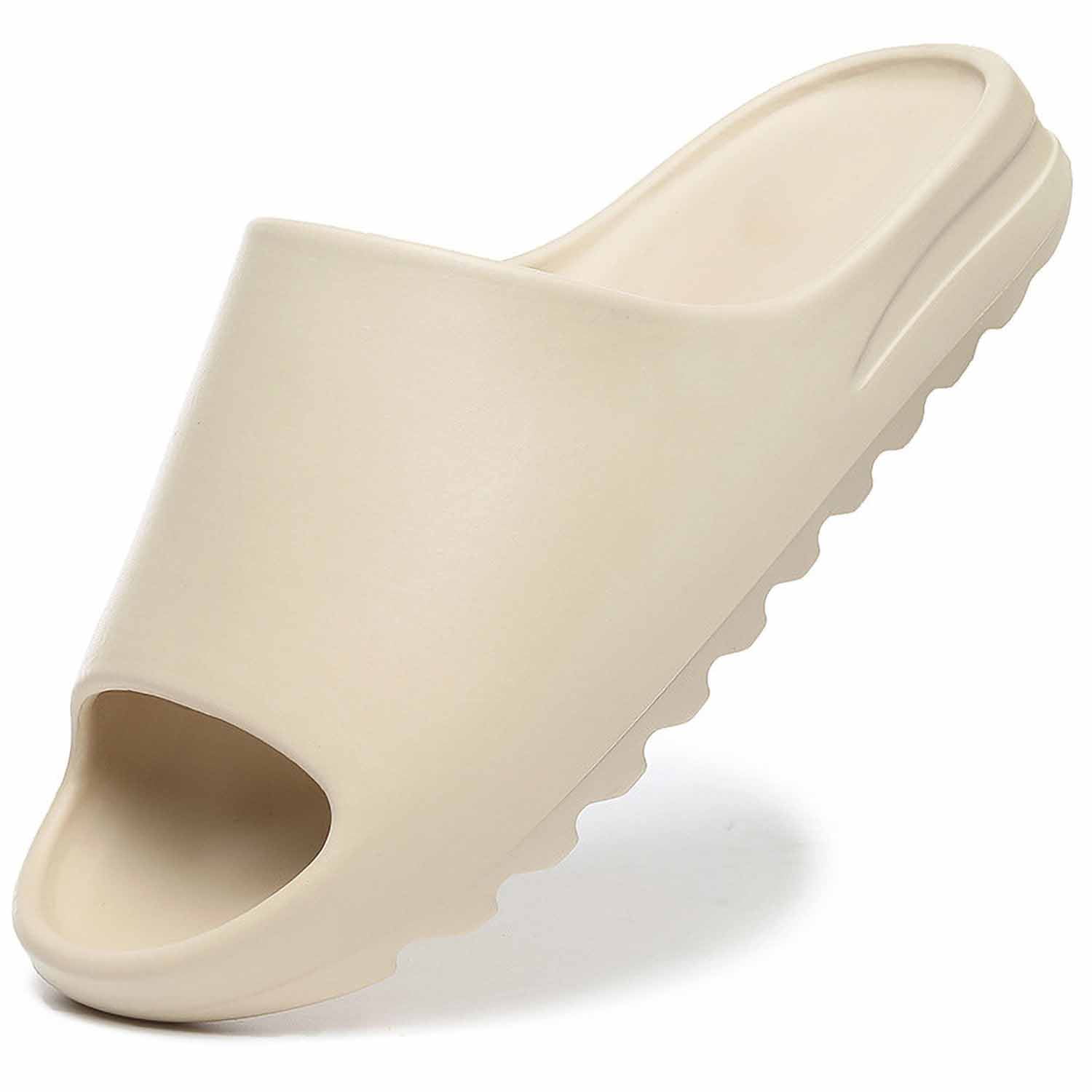 Ultra-Soft Pillow Slides EVA Slippers for Indoor Outdoor Use – Thick Anti-Slip Sole - Grey 44-45 main image 1