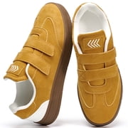 Walking Shoes for Women Casual Shoes with Lace-Up Suede Low-Top Sneakers