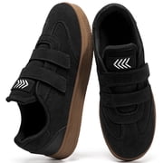 Walking Shoes for Women Casual Shoes with Lace-Up Suede Low-Top Sneakers