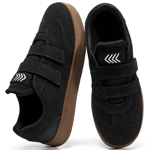 Ecetana Walking Shoes for Women Casual Shoes with Lace-Up Suede Low-Top Sneakers