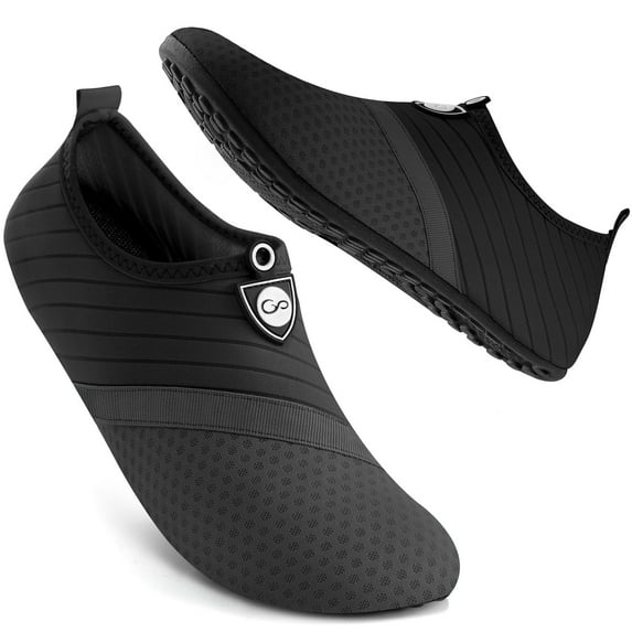 Ecetana Water Shoes for Women Men Swim Shoes Aqua Socks Barefoot Non Slip Shoes for Beach Swim Pool