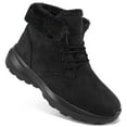 thumbnail image 1 of Ecetana Women Winter Snow Boots Warm Faux Fur Lined Ankle Booties Comfortable Walking Shoes, 1 of 5