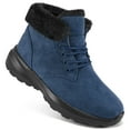 thumbnail image 1 of Ecetana Women Winter Snow Boots Warm Faux Fur Lined Ankle Booties Comfortable Walking Shoes, 1 of 5