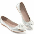 thumbnail image 1 of Ecetana Women's Flats Shoes Pointed Toe Ballet Flats for Women Foldable Comfort Light Weight Slip-On Dress Shoes, 1 of 9