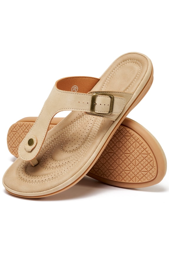 Women's Flip Flops Comfort Dressy Slides Sandals Flat Sandals for Women