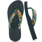 Ecetana Womens Flip Flops Comfort Thong Sandals Summer Outdoor Beach Slippers