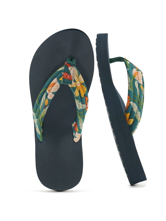 Women's Flip Flops Comfort Thong Sandals Summer Outdoor Beach Slippers