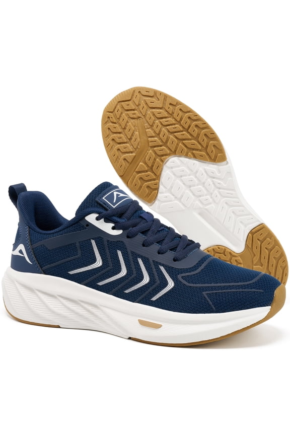 Women's Running Walking Tennis Shoes Non-Slip Breathable Mesh Athletic Workout Sports Sneakers