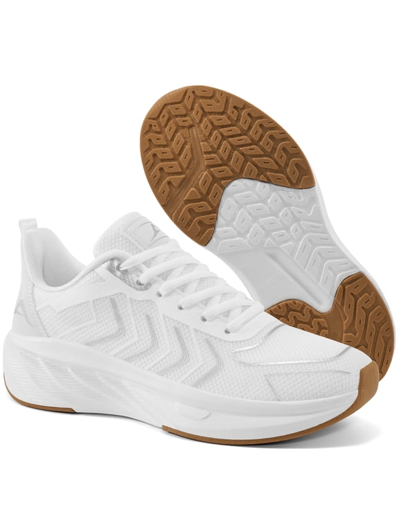 Women's Walking Tennis Shoes Non-Slip Breathable Mesh Athletic Workout Sports Sneakers