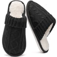 thumbnail image 1 of Ecetana Women's Slippers Soft Plush Slippers Non-slip Warm Home Shoes Memory Foam Slippers, 1 of 7