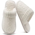 thumbnail image 1 of Ecetana Women's Slippers Soft Plush Slippers Non-slip Warm Home Shoes Memory Foam Slippers, 1 of 7