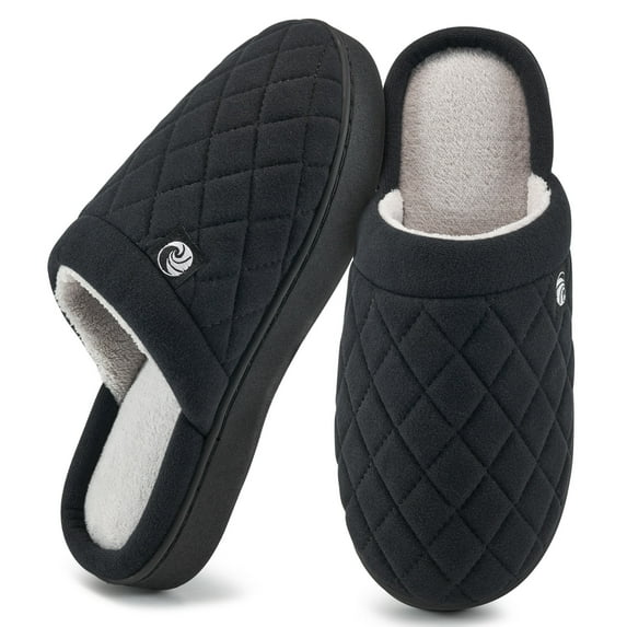 Ecetana Women's Slippers Warm Cozy Soft Lightweight Memory Foam Indoor House Shoes