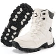 thumbnail image 1 of Ecetana Women's Snow Boots Mid Calf Ankle Booties Waterproof Non Slip Outdoor Winter Boots for Women, 1 of 7