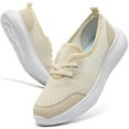thumbnail image 1 of Ecetana Women's Walking Shoes Slip-On Sneakers Mesh Breathable Casual Athletic Shoes, 1 of 7