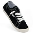 thumbnail image 1 of Ecetana Womens Casual Walking Sneakers Slip-on Canvas Shoes, 1 of 7