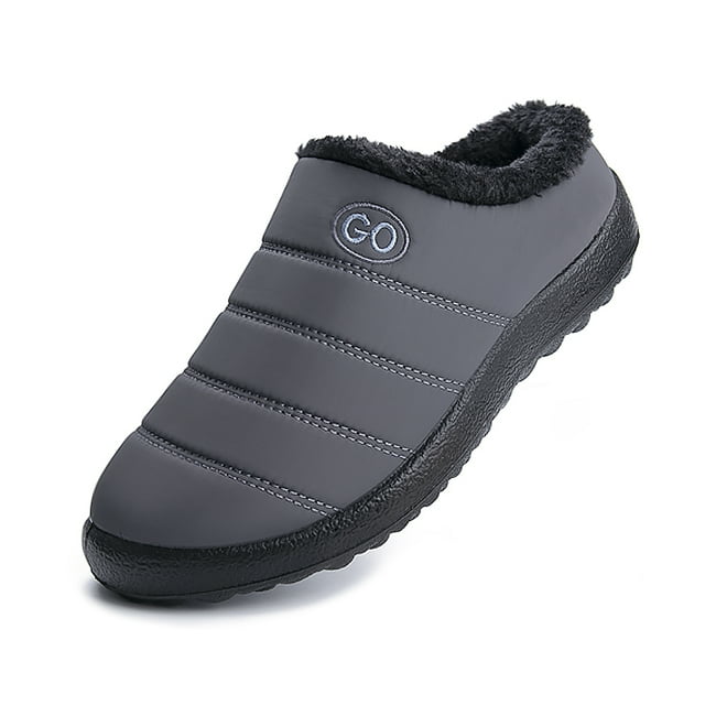 Ecetana Womens Comfortable Memory Foam Slippers Plush Fleece Lined