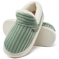 thumbnail image 1 of Ecetana Womens Fuzzy Slippers Warm Memory Foam Comfy House Slippers Anti-Slip Indoor Outdoor Gifts for Women, 1 of 7