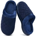 thumbnail image 1 of Ecetana Womens House Slippers Memory Foam Fuzzy Slippers Non-Slip Warm Indoor Bedroom Slippers, 1 of 6