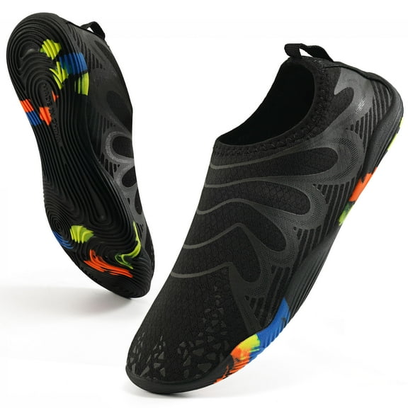 Ecetana Womens Mens Barefoot Shoes Quick Dry Water Shoes Female Diving Shoes