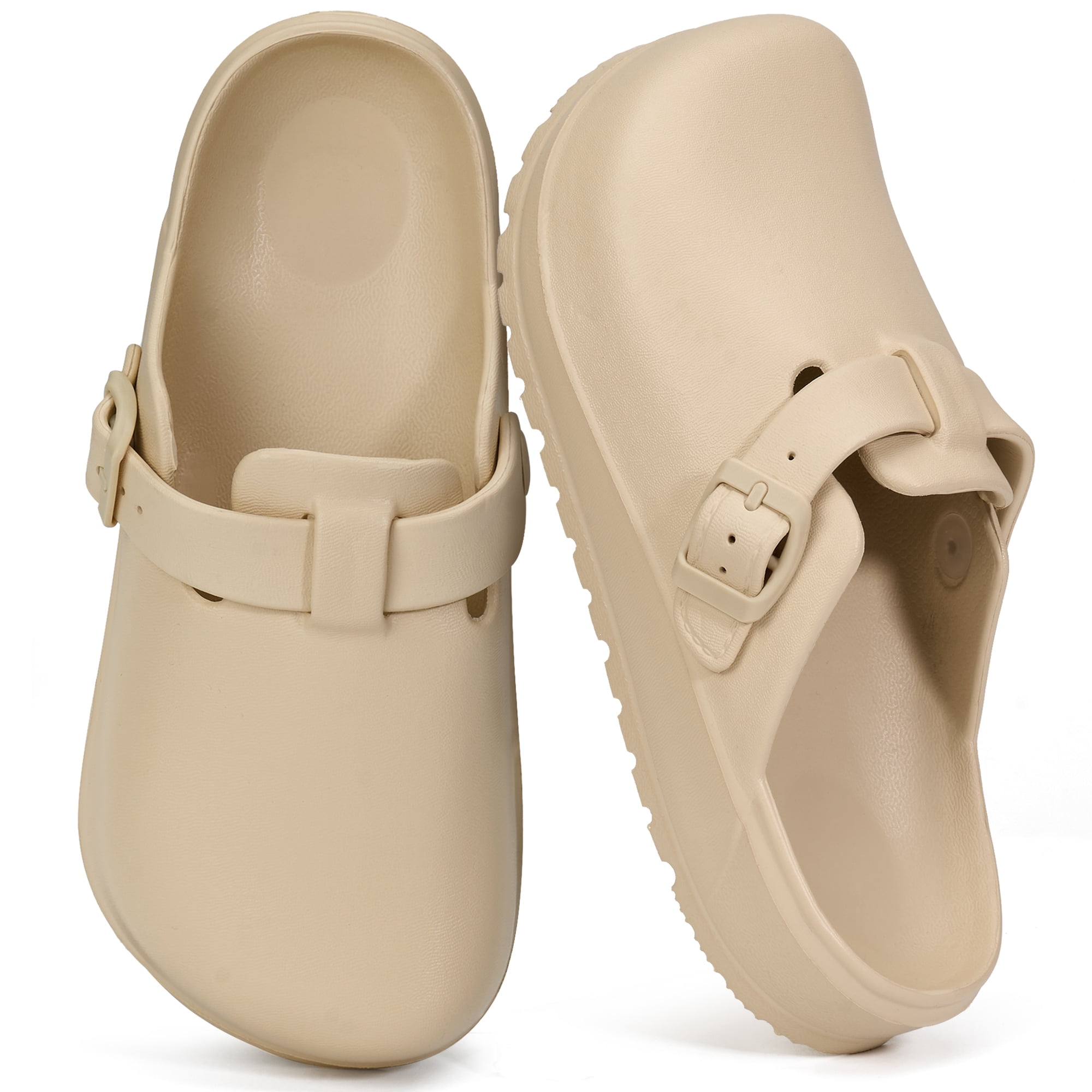 Ecetana Women Work Clogs Slip Resistant Shoes for Chef Nurse Garden ...