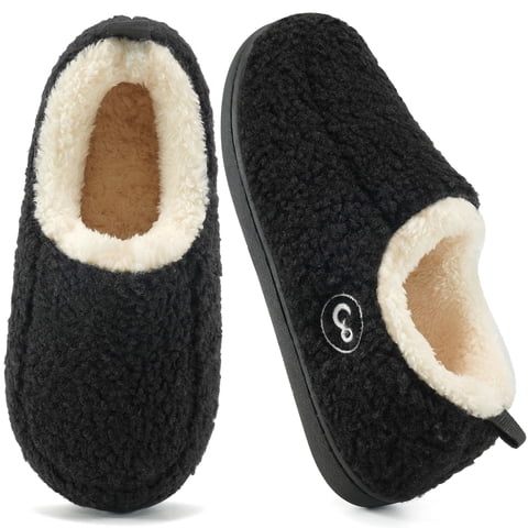 Womens Slippers Indoor Shoes with Memory Foam Warm Plush Fleece Lined House Slipper Home Shoe