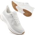 thumbnail image 1 of Ecetana Womens Sneakers Breathable Walking Running Shoes Casual Sports Shoes, 1 of 7
