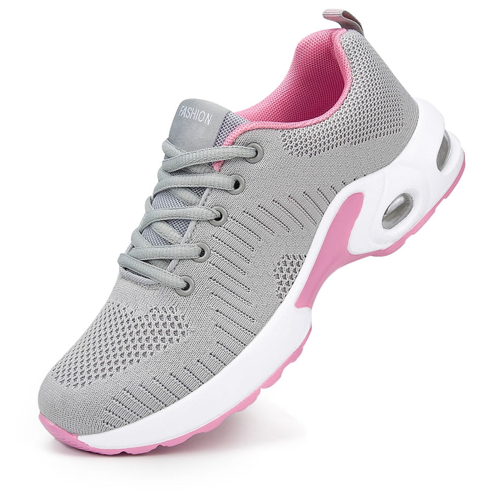 Womens Walking Shoes Lightweight Breathable Mesh Air Cushion Sneakers