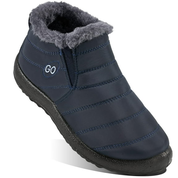 Ecetana Womens Winter Snow Boots Keep Warm Ankle Boots Waterproof Outdoor Booties