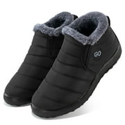 Ecetana Womens Winter Snow Boots Keep Warm Ankle Boots Waterproof Outdoor Booties