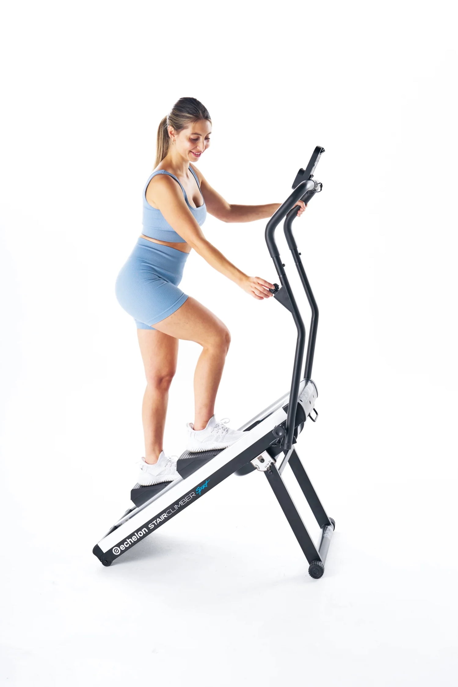 Echelon Stair Climber Sport Step Machine with SpaceSaving Design + 30
