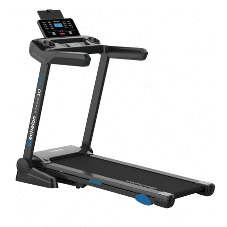 Echelon - Stride 10 Sport Manual Incline Treadmill with Cushioned Deck - Black