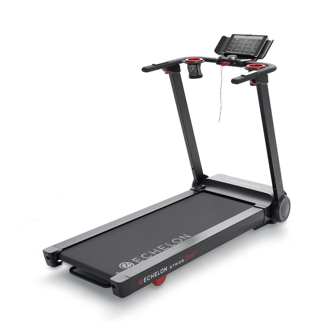 Echelon Stride Sport Auto-Fold Compact Treadmill with 12 Levels of Incline + 30-Day Free Membership