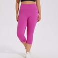 thumbnail image 1 of EchfiProm Butt Lifting&nbsp;Leggings&nbsp;for Women Hot Pink Plus Size Tummy Control High Waist Running Pants, 1 of 6