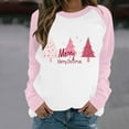 thumbnail image 1 of EchfiProm Christmas Sweatshirts for Women Pullover Oversized Sweatshirt Cute Light Up Fall Plus Size Womens Tops Xmas, 1 of 3