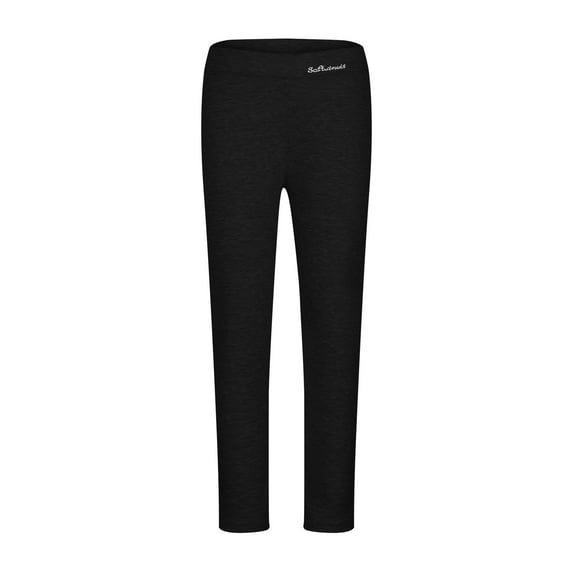 EchfiProm Fleece Lined Leggings for Women Thermal Warm 2023 Winter High-waisted Tights Soft Flexible Legging