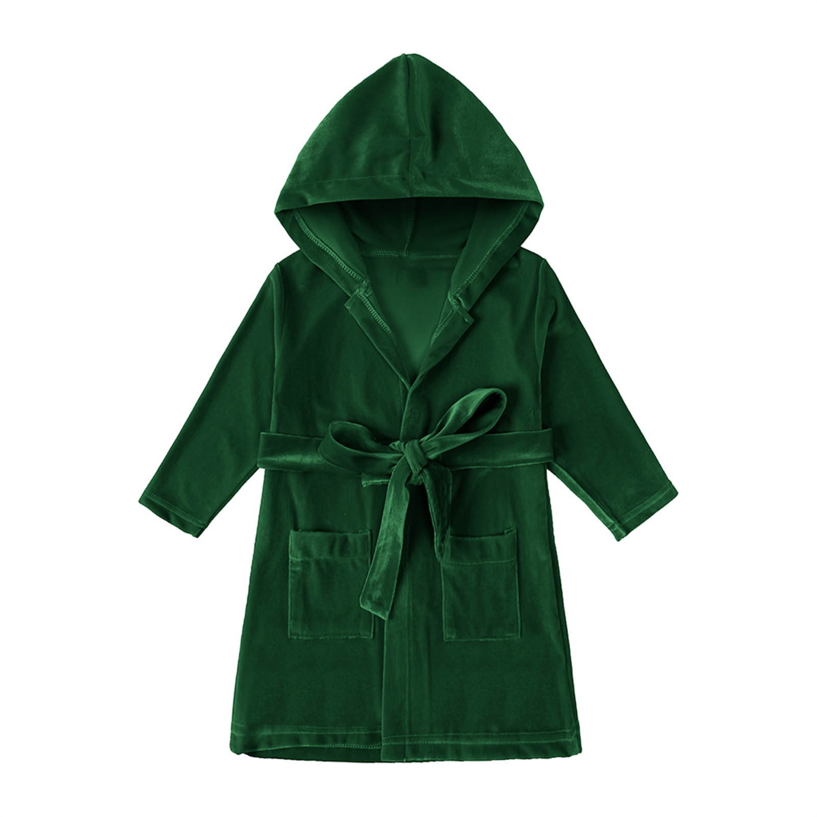 EchfiProm Gender Neutral Kids Clearance Under 10 Hooded Home Wear