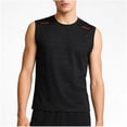 thumbnail image 1 of EchfiProm Gym Tank Tops for Men Muscle Shirts Workout Black Fitness Training Sleeveless Quick Dry Mesh Young Mans Shirts XL, 1 of 4