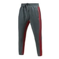 thumbnail image 1 of EchfiProm Mens Pants Clearance Elastic Waist Dark Gray Sweatpants Pants Outdoor Fitness Long Boho Pants Men XXL, 1 of 2