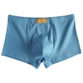 thumbnail image 1 of EchfiProm Mens Underwear Boxers Cotton Breathable Blue Comfortable 2XL Underpants, 1 of 2