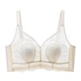 thumbnail image 1 of EchfiProm Rose Gold Comfortable Bras for Women Wire-Free Full Coverage Breathable Push Up Daily Bras, 1 of 5