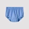 thumbnail image 1 of EchfiProm Seamless Hipster Panties for Women 1PC Light Blue Cotton Breathable Comfortable Plus Size Briefs XXL, 1 of 3